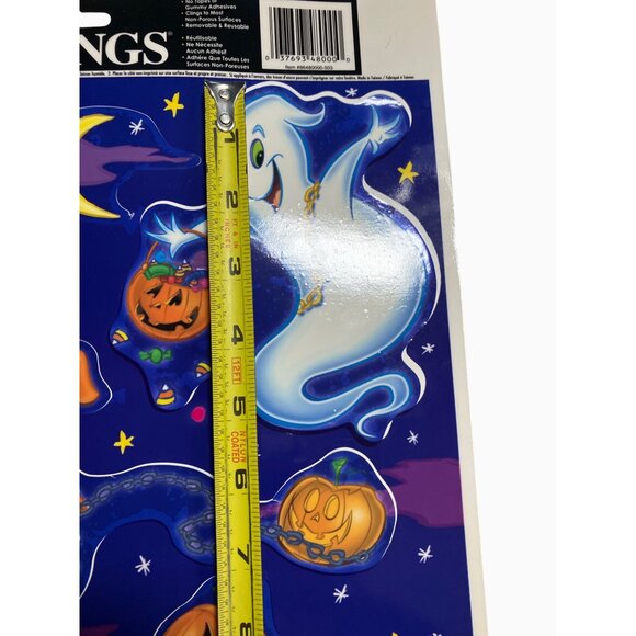 Halloween Ghost Color-Clings Window Decorations - Reusable & Removable - Picture 7 of 9